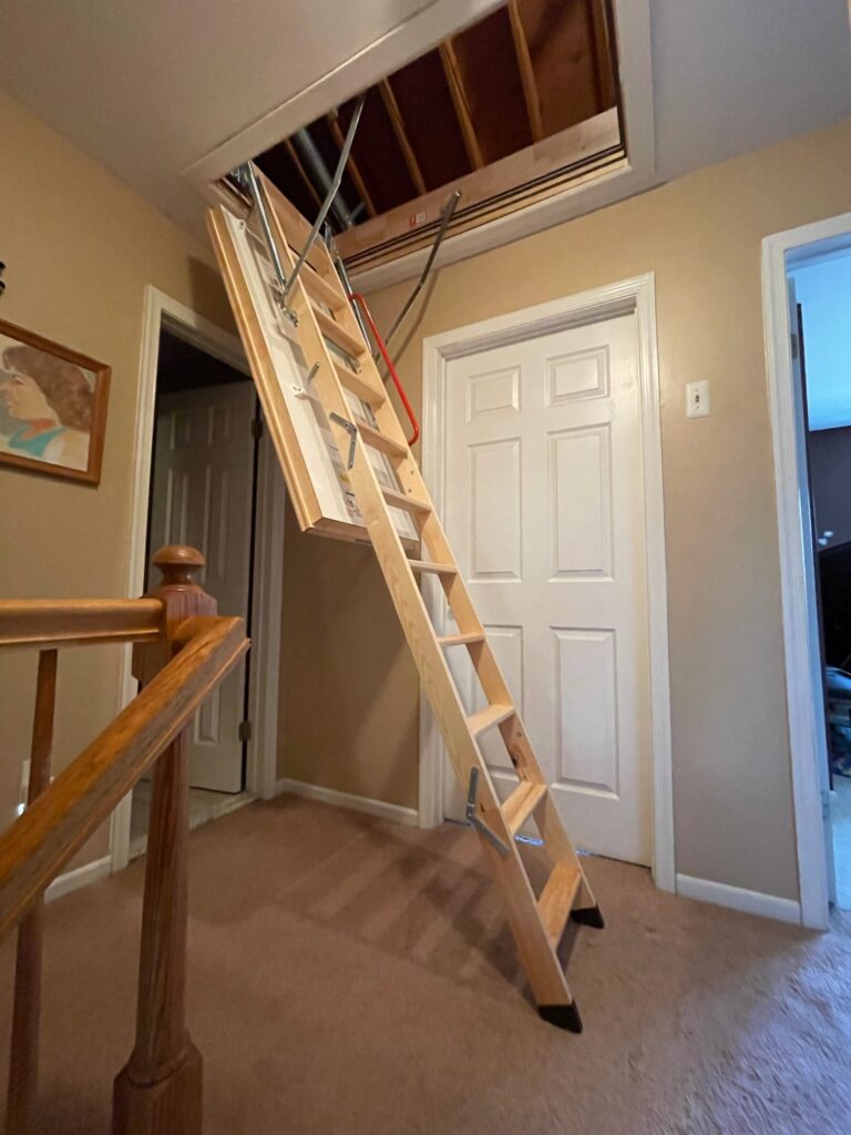 Attic Ladder Replacement in Port Monmouth: Safety, Comfort & Style All in One!