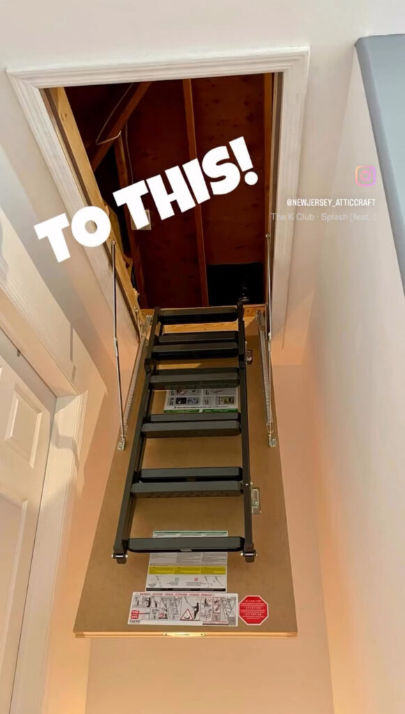 Metal Attic Ladder Upgrade That Saves Energy Year-Round