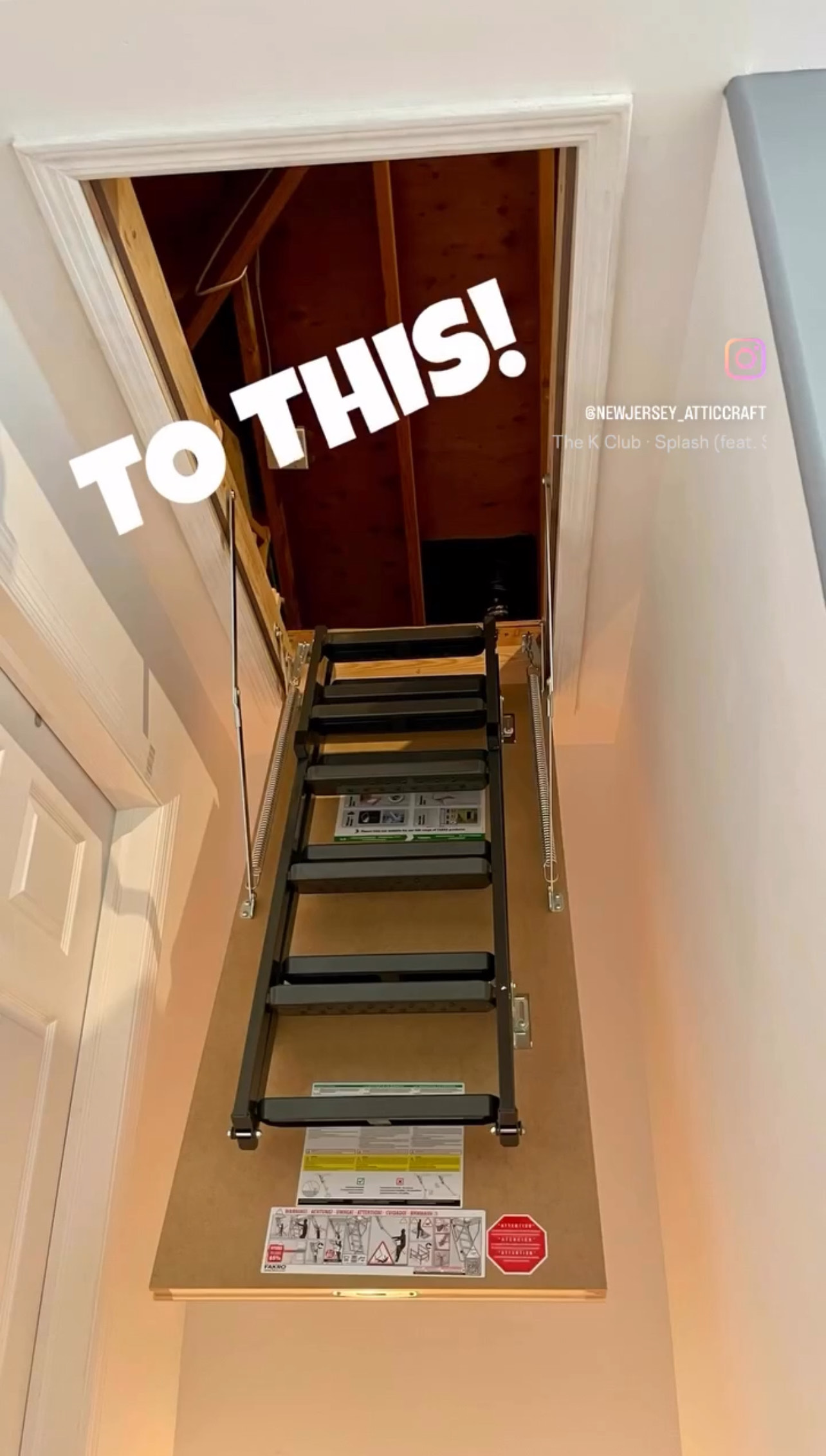 Metal Attic Ladder Upgrade That Saves Energy Year-Round
