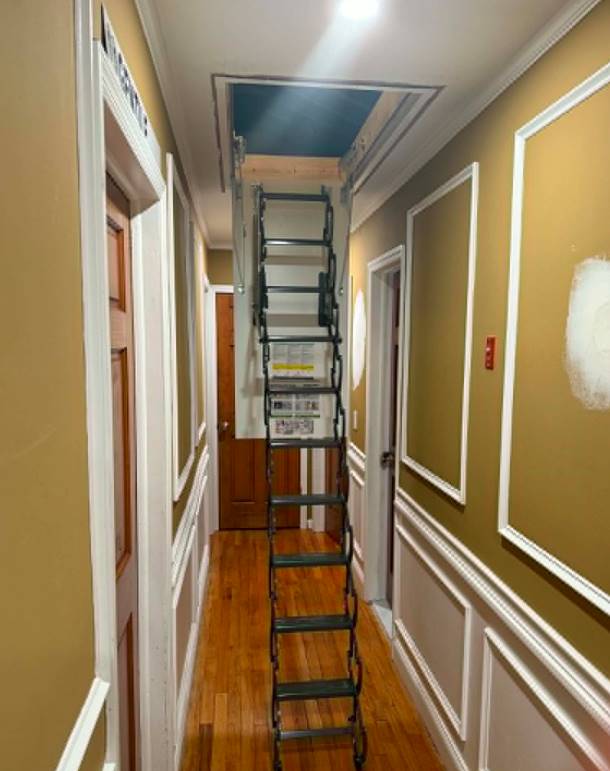Case Study Review: From a Poorly Sealed Attic Hatch to a Safe, Insulated Attic Ladder Solution